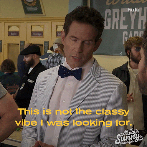 Season 17 Vibe GIF by It's Always Sunny in Philadelphia