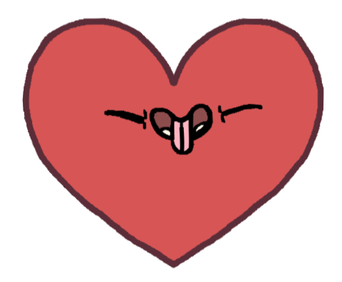 Heart Smile Sticker