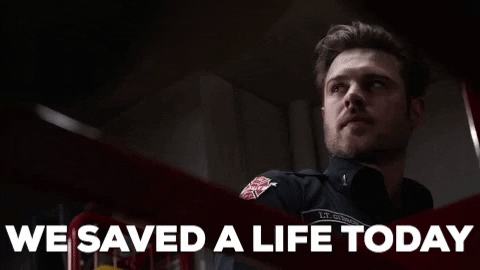 Firefighter Lifesaver GIF by ABC Network
