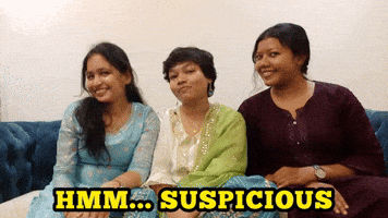 Suspicious Smirk GIF