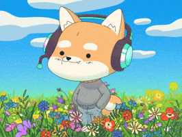 Flower Chilling GIF by WUFFI