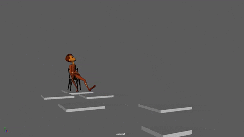 mickyrocca giphyupload animation character balance GIF