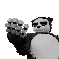 Panda Ailu Sticker by Endangered Labs