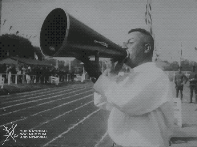NationalWWIMuseum giphyupload black and white military footage GIF