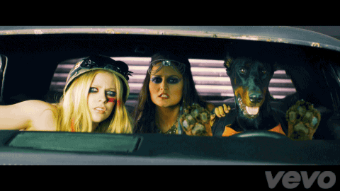 avril lavigne animated gif GIF by Vevo