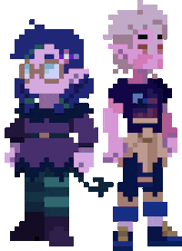 Pixel Winter Sticker