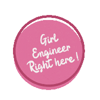 Right Here Girl Sticker