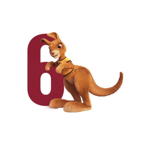 Ruby Kangaroo Sticker by Australia