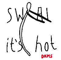 Stronger Together Success Sticker by DKMS Group – We Delete Blood Cancer