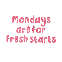 Monday Weekday Sticker