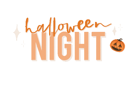 Hallo Halloween Night Sticker by Andrea Scarpin