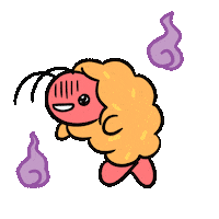 Trick Or Treat Running Sticker by pikaole