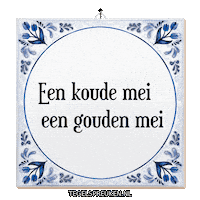 Mei Licht Sticker by Tegelspreuken.nl