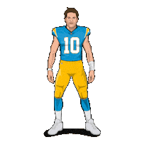 Los Angeles Chargers Football Sticker by Panini America