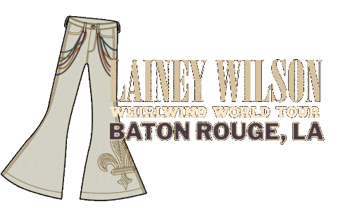 Baton Rouge Louisiana Sticker by Lainey Wilson