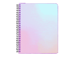 Pastel Notebook Sticker