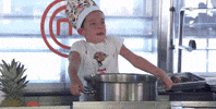 masterchef_es happy funny food tv GIF