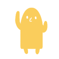 Shiaoisbored illustration orange point pointing Sticker