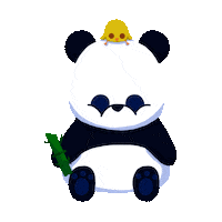Sandyllustration kawaii blue green yellow Sticker