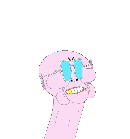 Scared Conchi Sticker