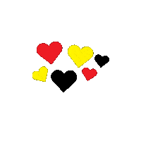 Brodiegdesigns indigenous aboriginal aboriginal flag indigenous love Sticker