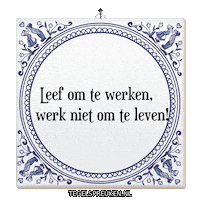 Humor Focus Sticker by Tegelspreuken.nl