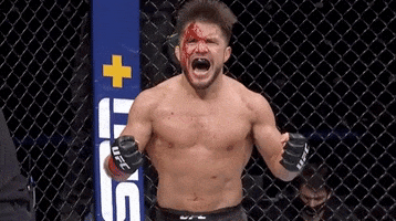 Flexing Henry Cejudo GIF by UFC
