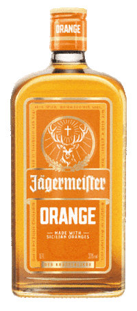 JagermeisterCZSK party drink orange ice Sticker