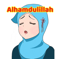 anime girl muslim GIF