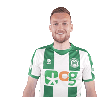 Happy Mike Te Wierik Sticker by FC Groningen