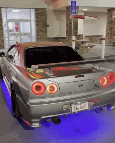 Fast And Furious Nissan Skyline GIF by jesse_iwuji