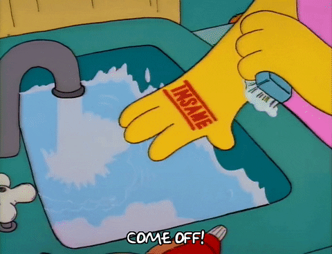 Season 3 Hands GIF by The Simpsons