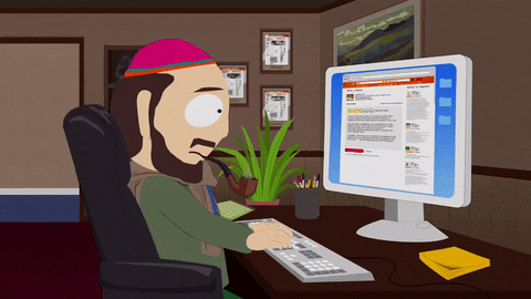 computer gerald broflovski GIF by South Park 
