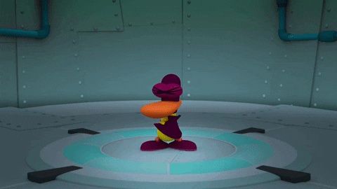 Pocoyo_Official giphyupload costume powers pato GIF