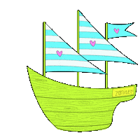 Ocean Boat Sticker
