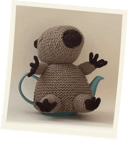 Relax Capybara GIF by TeaCosyFolk