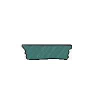 tiresome blue tape aqua washitape Sticker