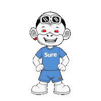 Monkey Yes Sticker by Zhot