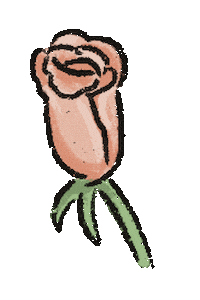 sasacalligraphyarts giphyupload flower rose 玫瑰 Sticker