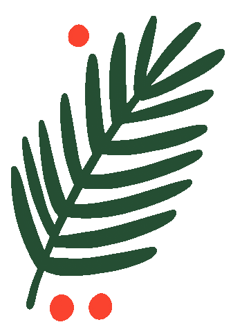 Christmas Plant Sticker