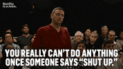 Tim Robinson Shut Up GIF by NETFLIX