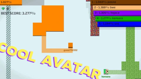 paperio paper.io online GIF