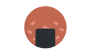 emojivid food emoji emojivid ricecracker Sticker