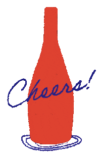 Cheers Wine Sticker by Prestige Beverage Group