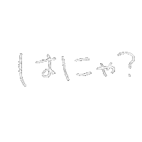 mai1204 かわいい handwritten 白 手書き Sticker