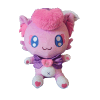 Pyonkotchi kawaii kitty spin chibi Sticker