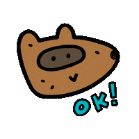 Happy Tanuki Sticker by Debbie Fong
