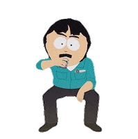Randy Marsh I Agree Sticker by South Park