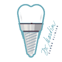 drmartindental dental invisalign implant implantat Sticker
