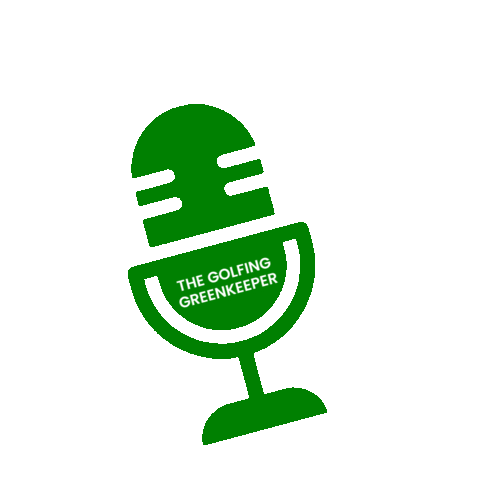 Thegolfinggreenkeeper giphyupload golf podcast golfing Sticker